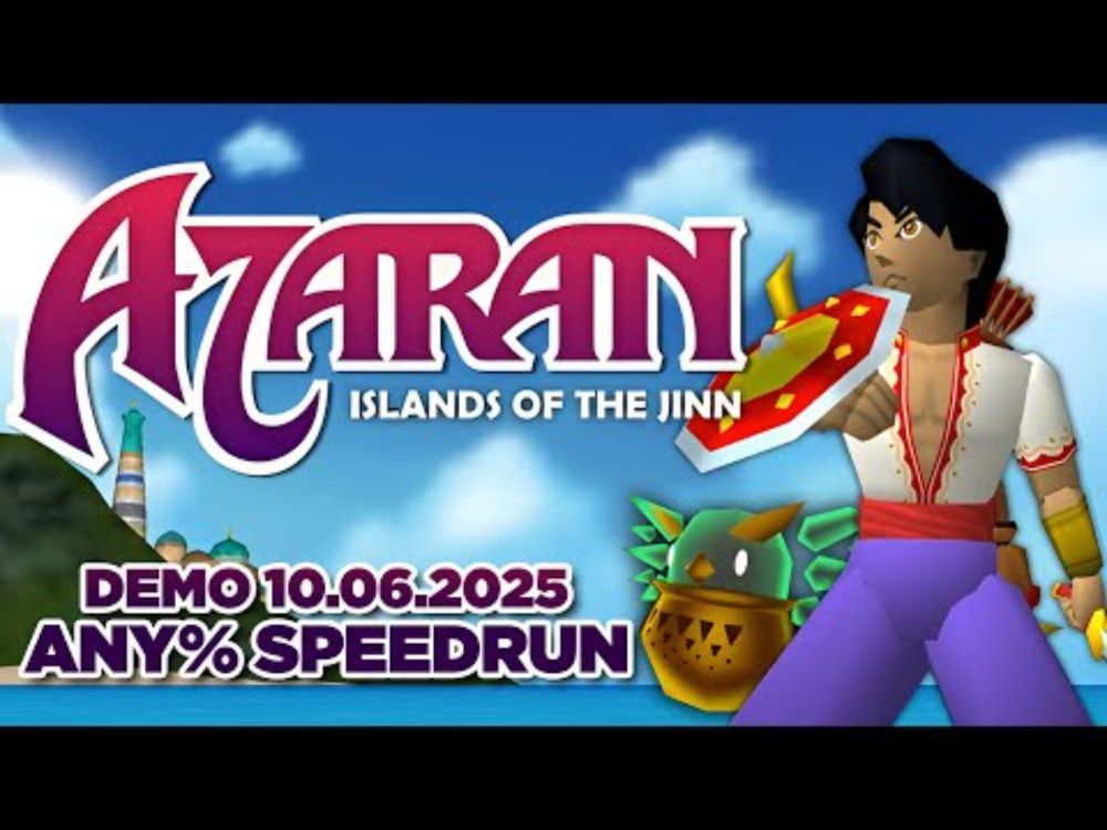 Azaran: Islands of the Jinn Any% Speedrun - 10:50.715