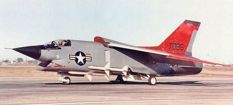 The Vought XF8U-3 Crusader III was designed as a replacement for the Vought F-8 Crusader. Competing against the McDonnell Douglas F-4 Phantom II (F4H at the time), it was found to have superior maneuverability and range. However, the inclusion of a radar intercept officer proved a distinct advantage when using missiles, as the requirement to keep the target illuminated quickly overwhelmed the Crusader pilot, while the Phantom pilot was able to share the workload.

The greater weapon carrying capacity of the Phantom and its ability to undertake air to ground missions also weighed against the Crusader and the project was cancelled after five aircraft were built. All five were transferred to NASA for atmospheric testing.