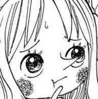 princess mansherry from the manga one piece pondering