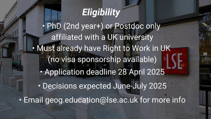 Eligibility criteria for GTA positions