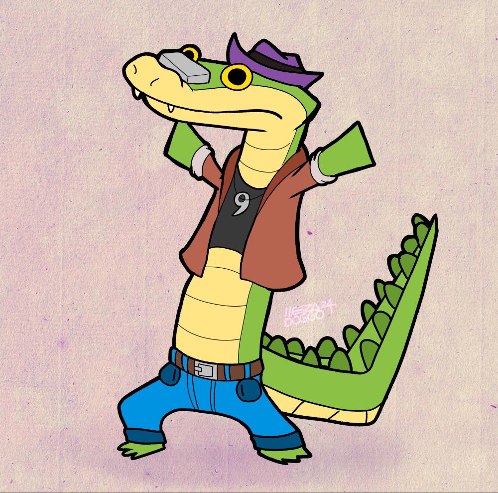Brok The Investigator is doing the Toothless dance,
Drawing closest to the art style of Cas van de Pol