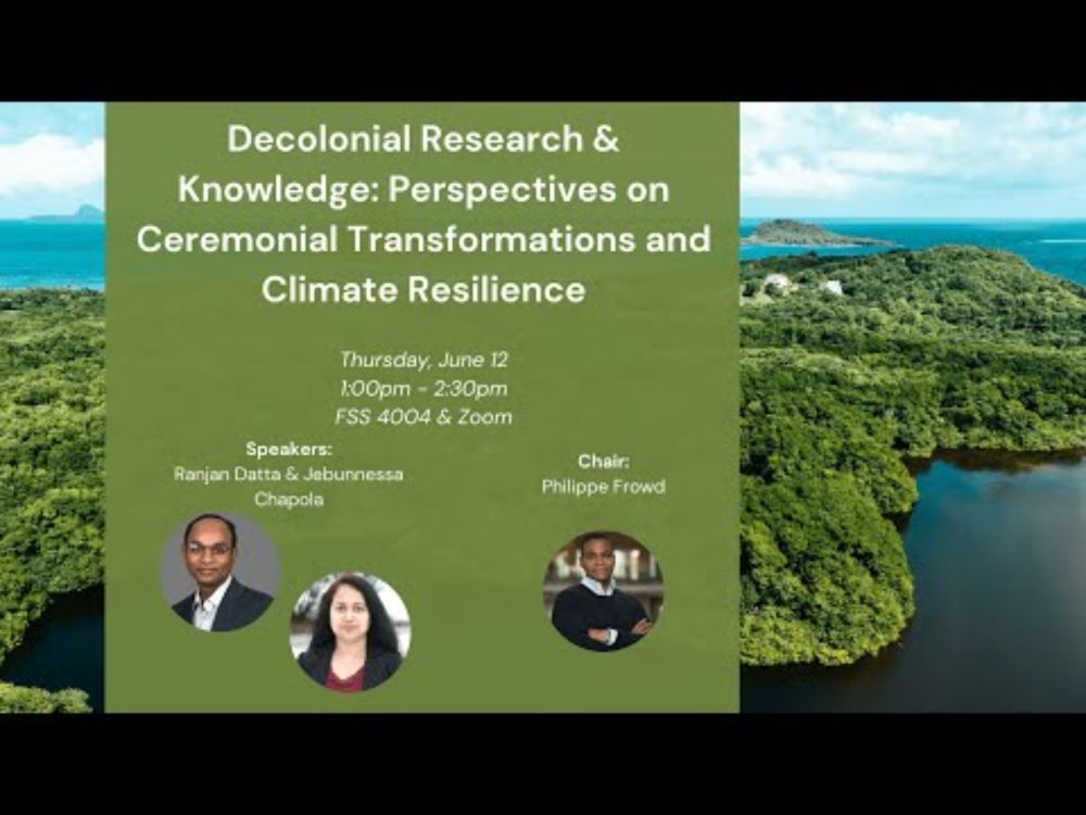 Decolonial Research & Knowledge: Perspectives on Ceremonial Transformations and Climate Resilience