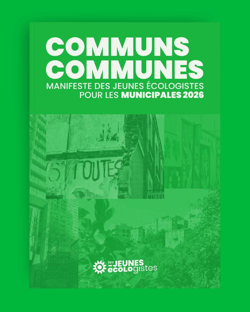 Couverture de Communs Communes sur un fond vert