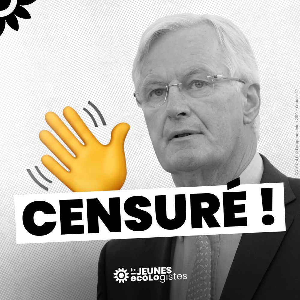 Michel Barnier
Emoji « au revoir »
Censuré !