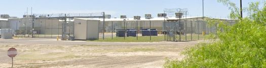 A photo of the exterior of Webb County Detention Center. Photo from google maps.