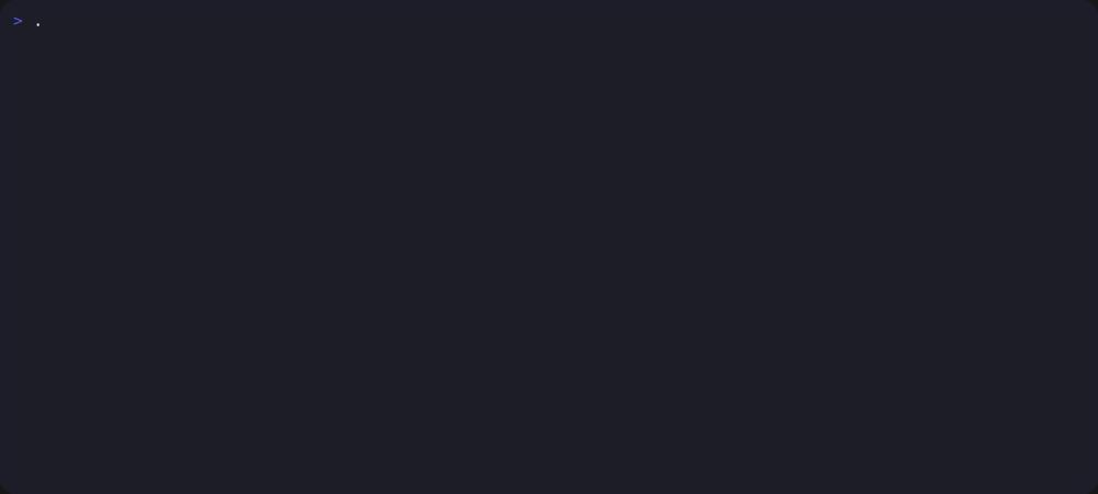 Output of the golangci-lint command