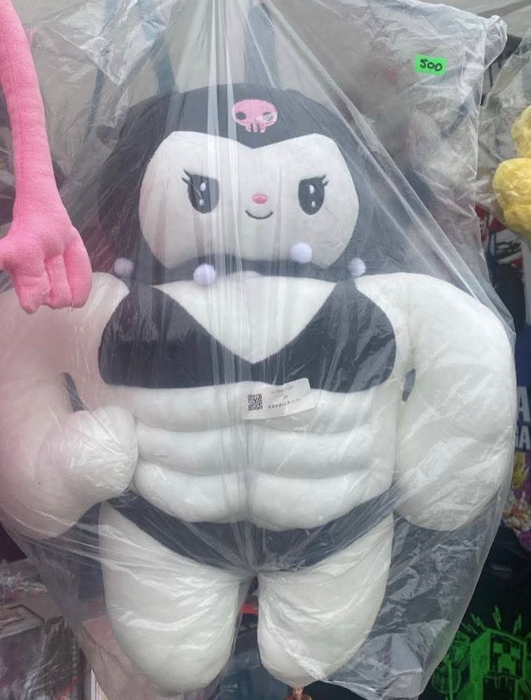 swole kuromi plushi