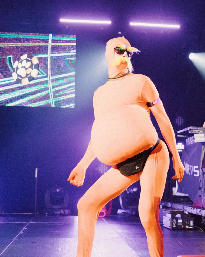 A beautiful dancing Lorax.