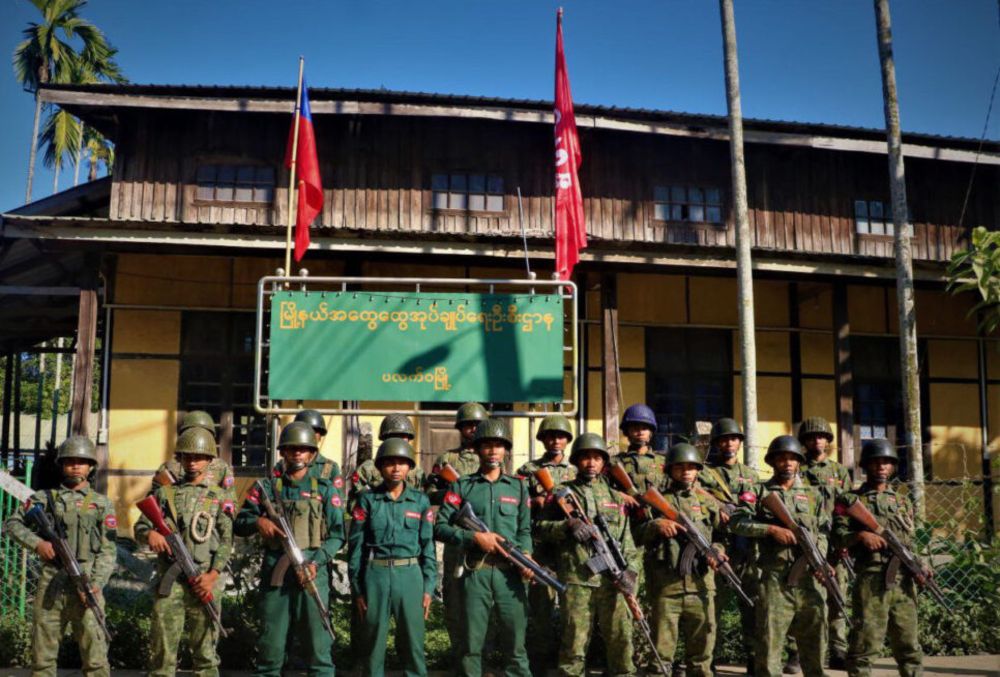 Rakhine ethnic armed group detains Khumi resistance members in northwest Myanmar