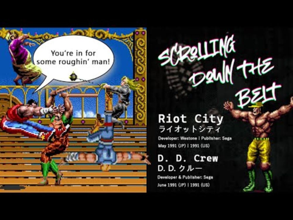 Riot City & D. D. Crew: In For Some Roughin' | Scrolling Down the Belt 39
