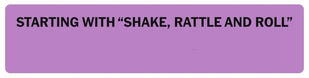 Baffling NYT Connections category: Starting with "shake, rattle and roll"