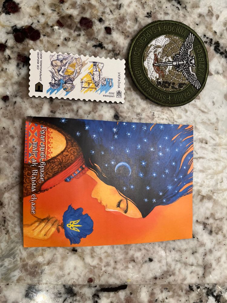 Card, magnet & patch