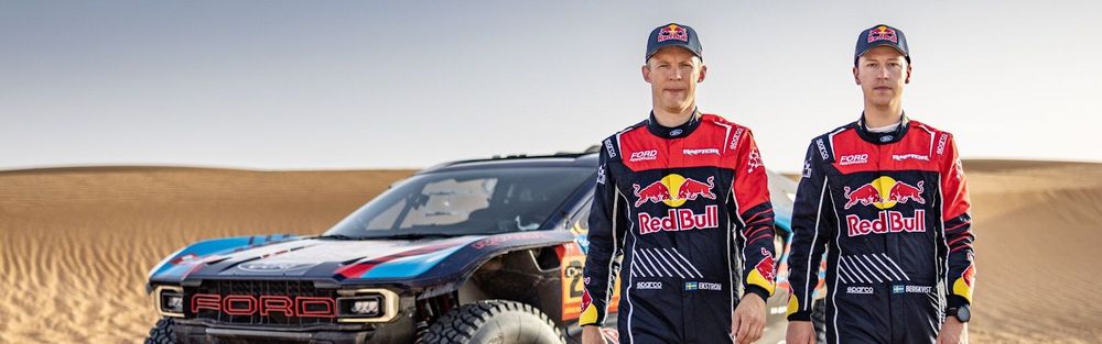 Ford signs Ekström to complete its 2025 Dakar line-up