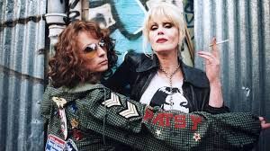 Absolutely Fabulous are Eddy and Patsy in their punk fashion. 