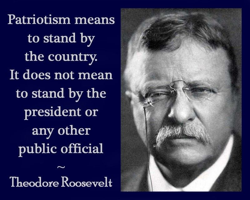 Teddy Roosevelt: 