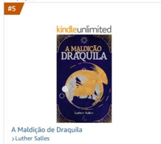 print da posição de quinto lugar no rank de gratuitos amis vendidos do encha seu kindle