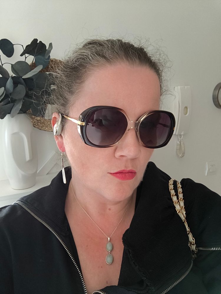 Selfie et lunettes de soleil 