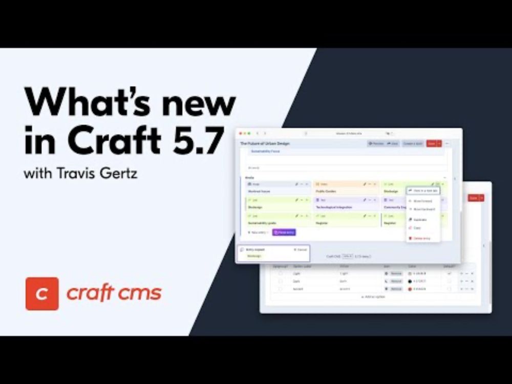 What’s new in Craft 5.7