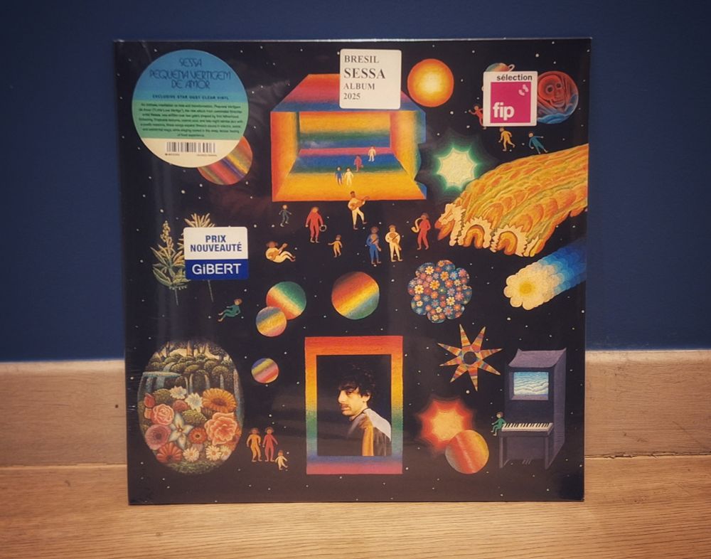 Pochette du nouveau disque de Sessa