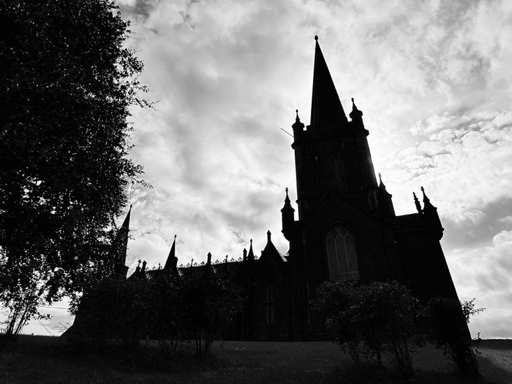 A silhouette of St Paul’s, Cahir, Co Tipperary. 