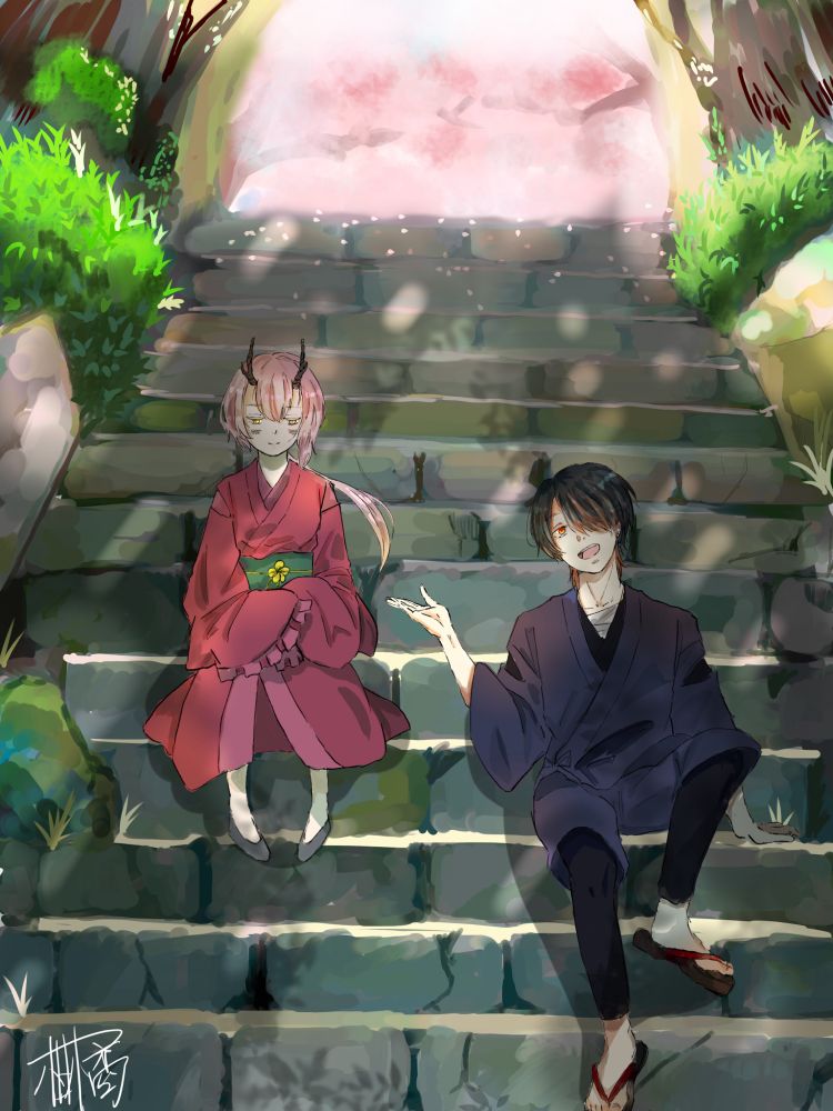 お互い立場を忘れてこうしてひっそり、お喋りしてたりする。
春が待ち遠しいですね🌸