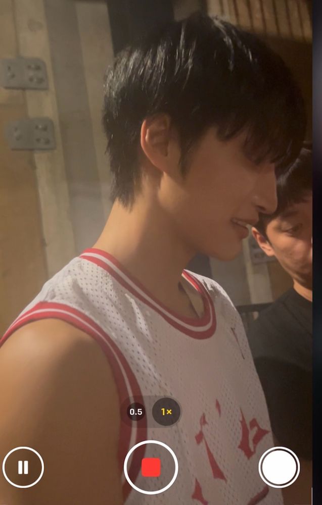 Seonghwa from ateez at nyc sendoff 