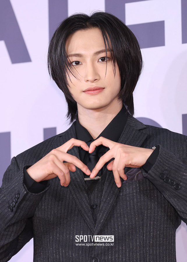 Seonghwa from ATEEZ at the GH2 preview press conference  