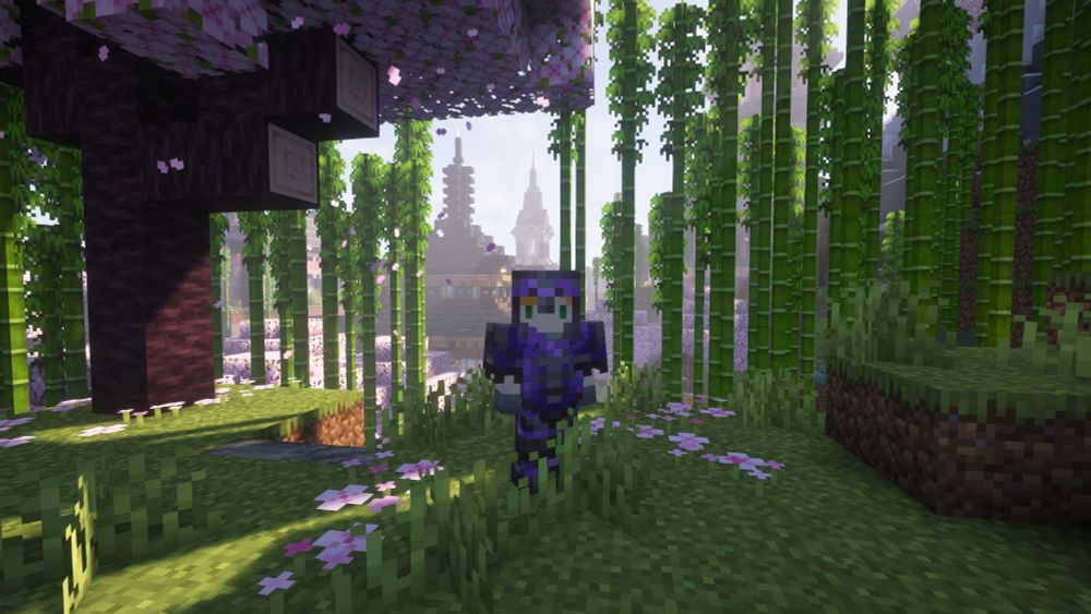 Minecraft/鍛冶屋入口の丘にて