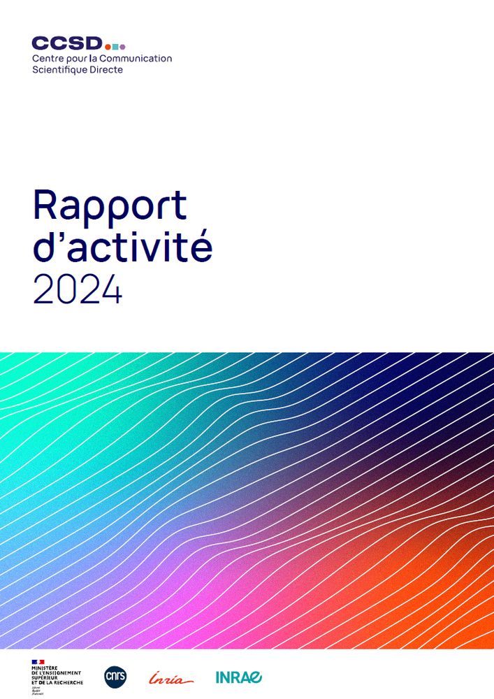 Couverture du rapport d'activité 2024 du CCSD