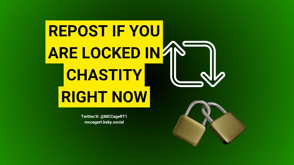 Chastitycage MaleChastityCageRT (@mccagert.bsky.social) — Bluesky
