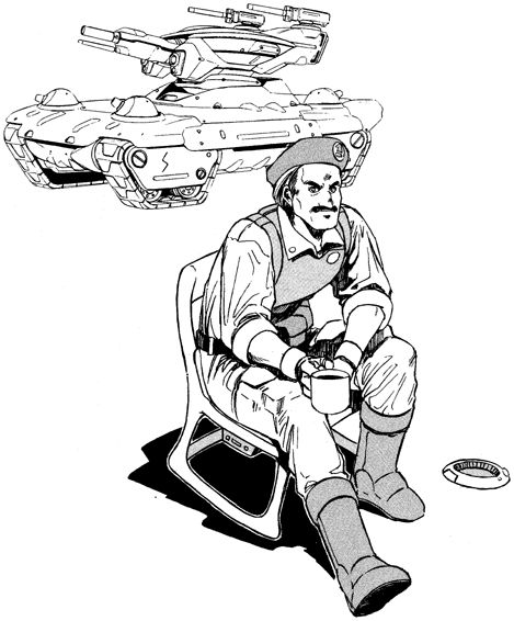 Lindon's Company Mercenary & Vedette Light Tank