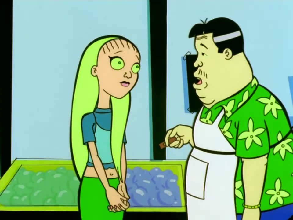 S1E2: "Andy Joins the PTA (or Great Sexpectations)", originally aired May 26, 2002 [15:46]