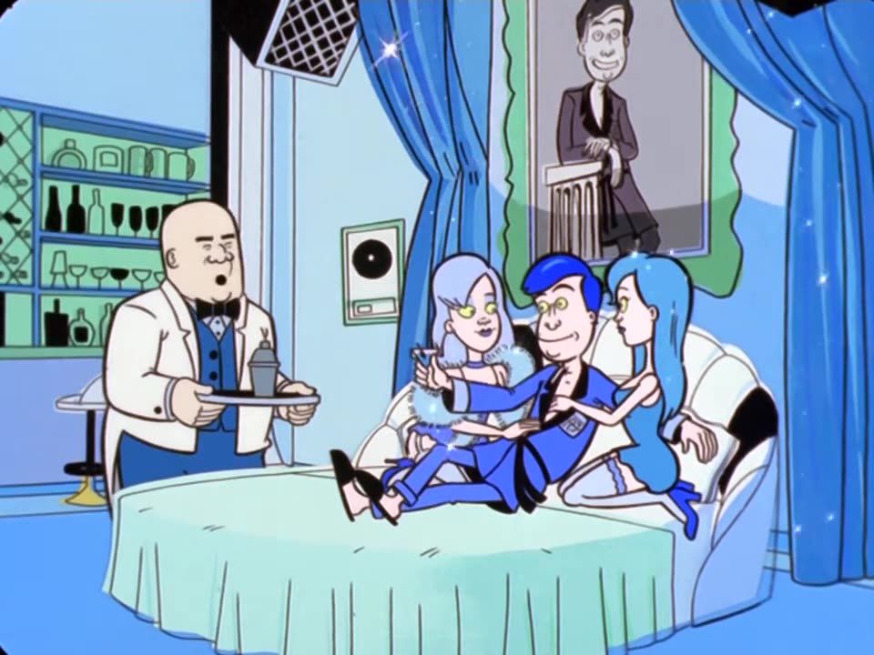 S1E9: "Unemployment: Part 2 (or Theory of the Leisure Ass)", originally aired July 14, 2002 [06:18]