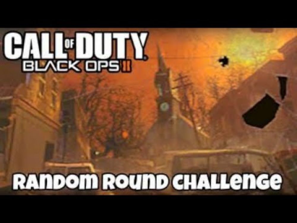 I let a randomizer decide what round i have to make it to again (BO2)