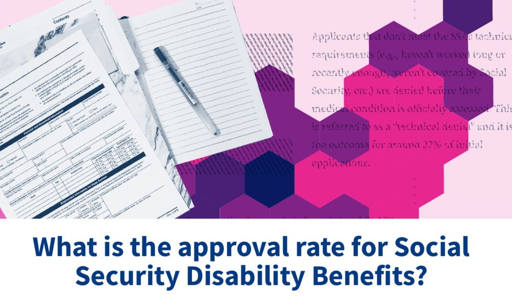 What is the approval rate for Social Security Disability Benefits?