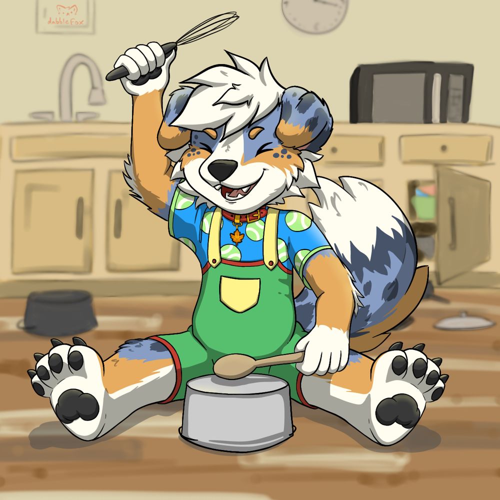 Coyle destroys the kitchen