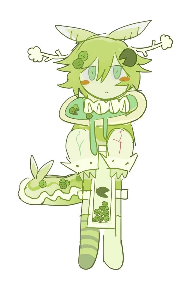 Chibi version of the character design.