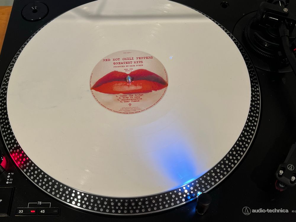 the album 'Greatest Hits' by Red Hot Chili Peppers