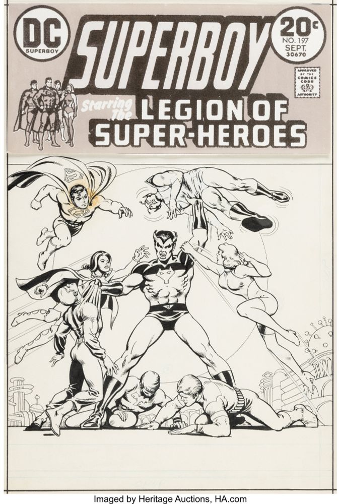Superboy #197

Original Art

Art by Nick Catdy

DC Comics (1973)