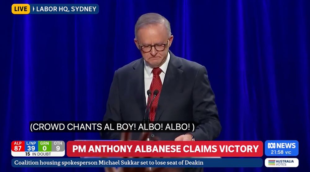 PM Anthony Albanese Claims Victory