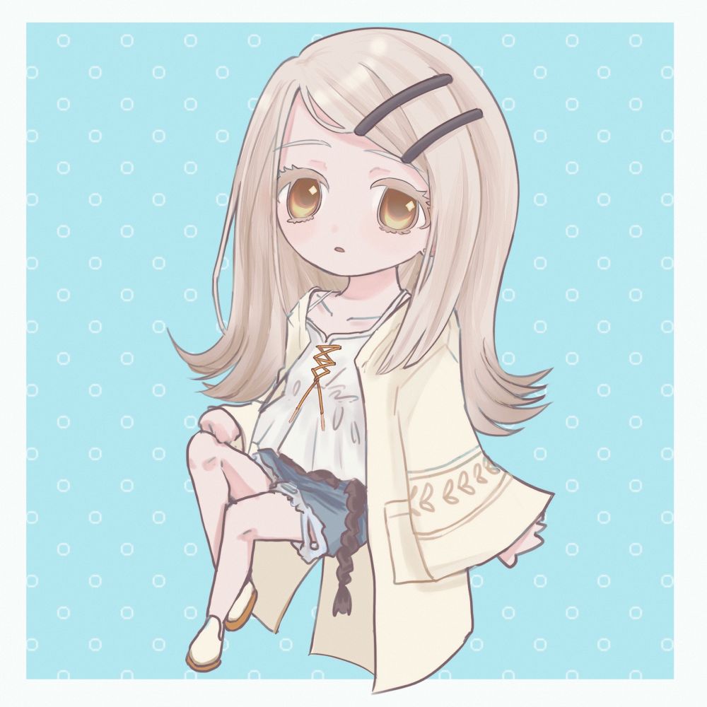 学園アイドルマスターの篠澤広さんのイラスト
