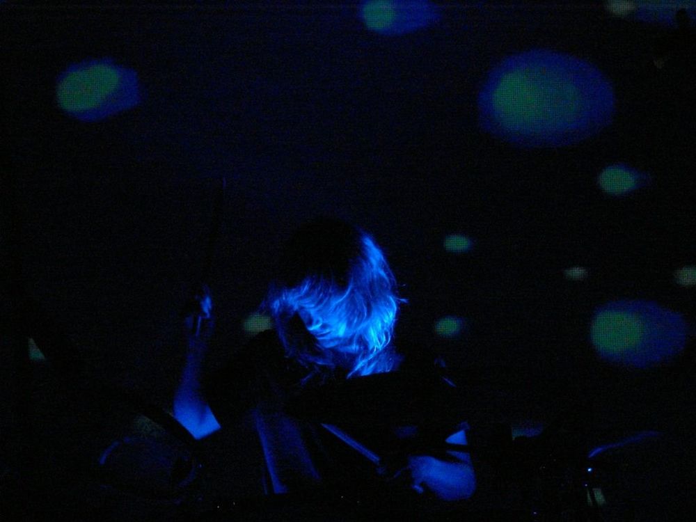 The Black Angels, drummer, psychedelic lights