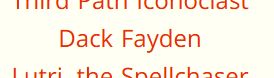 A screenshot from the Arena Powered Cube card list that says Dack Fayden