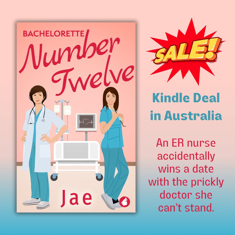Bachelorette Number Twelve by Jae is a Kindle Deal in Australia. An ER nurse accidentally wins a date with the prickly doctor she can't stand. 