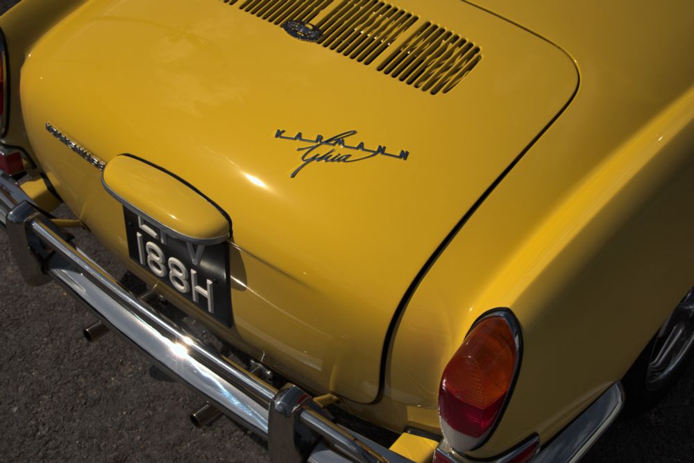 Rear of a VW Karmann Ghia