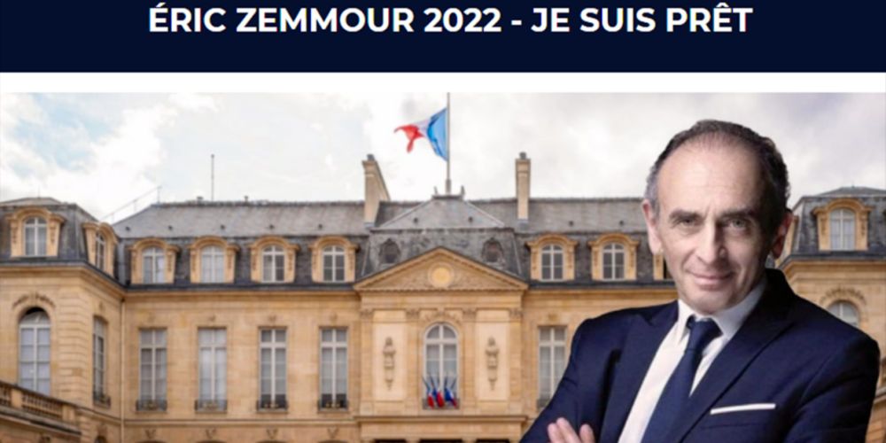 Sur Internet, les proches d’Eric Zemmour ont déjà lancé sa campagne