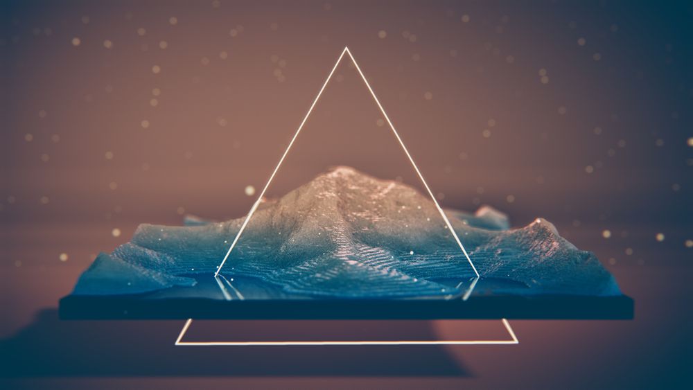 Screenshot from the 64k intro "Clean Slate"