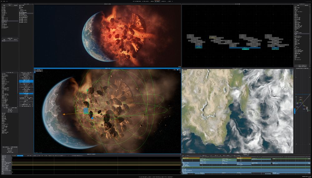 Screenshot of the apEx demotool.