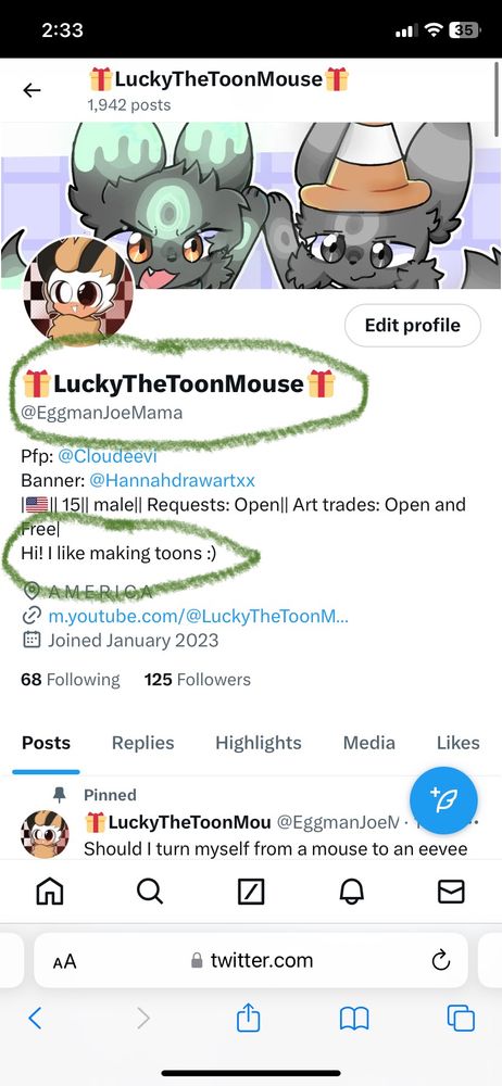 My Twitter Account :3