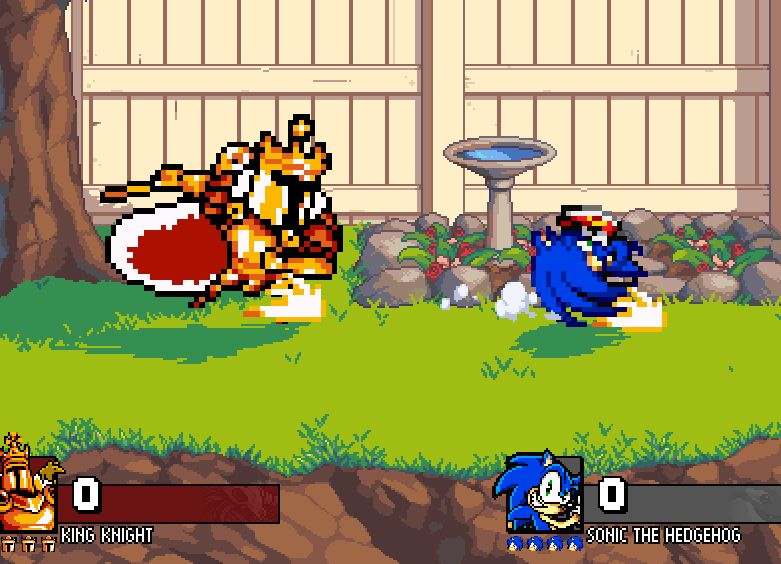 This is because they're directly from King Knight's shoulder bash.